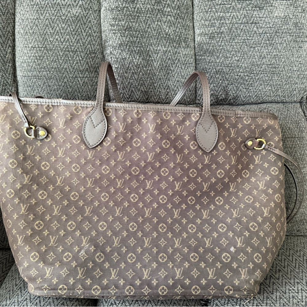 Louis Vuitton Brown Monogram Tote Bag